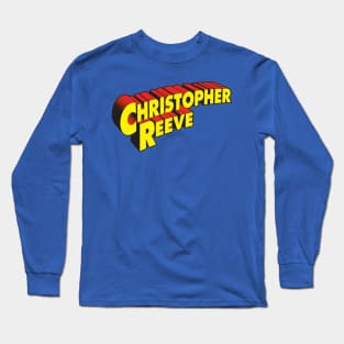 Christopher Reeve Word Logo 1 Long Sleeve T-Shirt